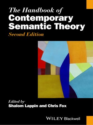 cover image of The Handbook of Contemporary Semantic Theory